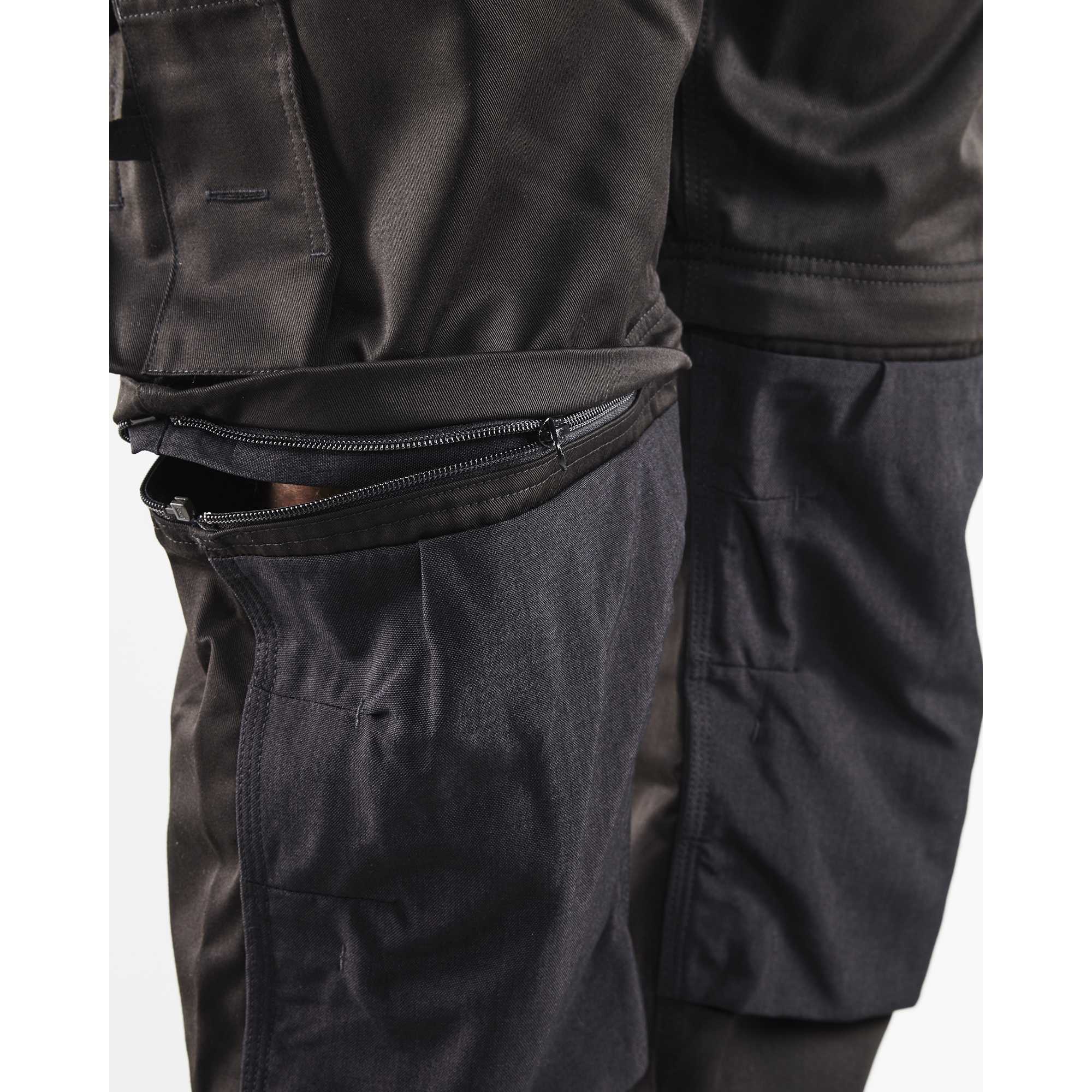 BLAKLADER 15381860 | Zip Off Trousers Work Trousers Men - Twill Fabric